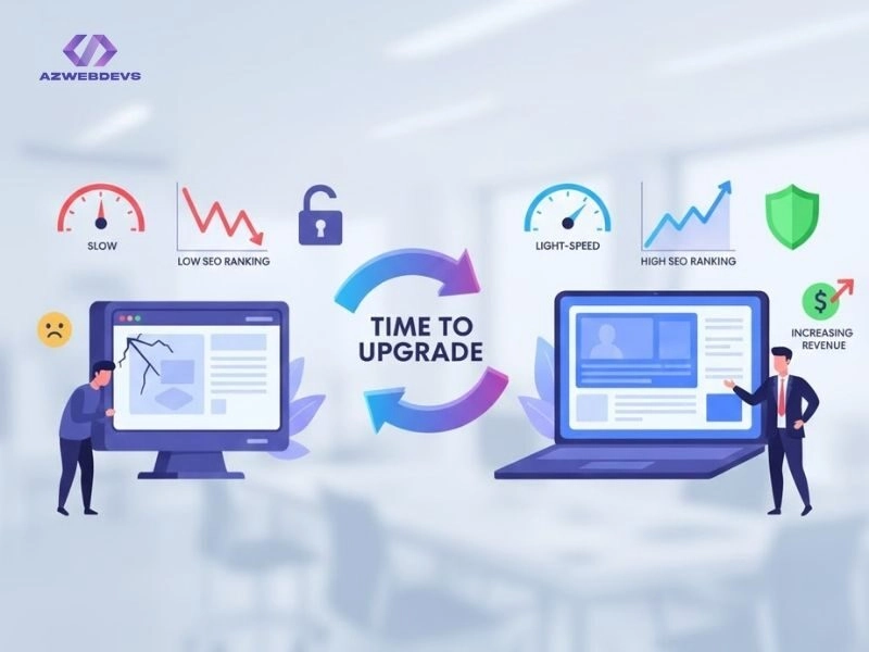 Khi nào doanh nghiệp cần nâng cấp website