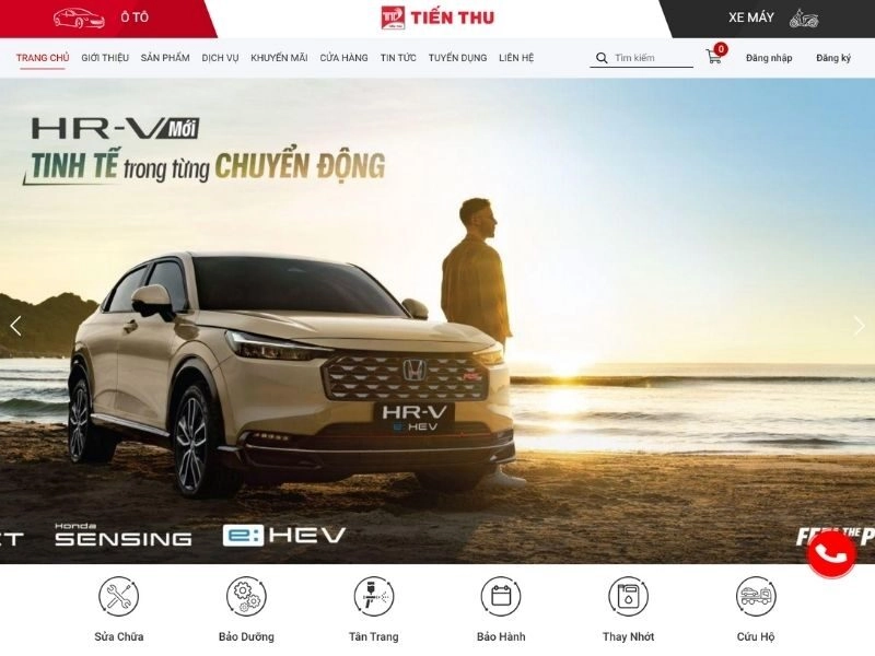 Mẫu webstie Doanh Nghiệp