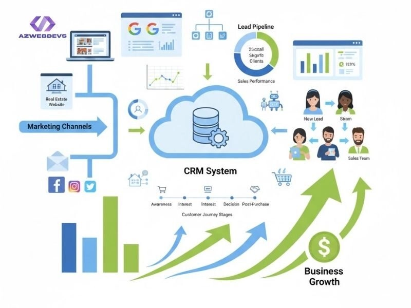 Vai trò của CRM trong kinh doanh bất động sản online