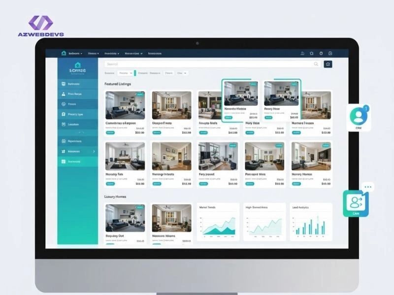 Website sàn giao dịch & tổng hợp nhiều dự án