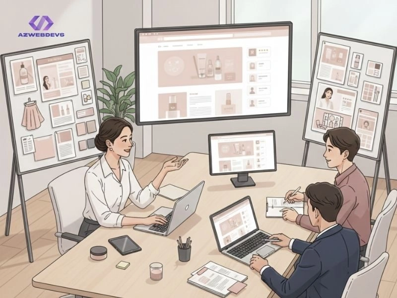 Cách lựa chọn đơn vị thiết kế website mỹ phẩm uy tín