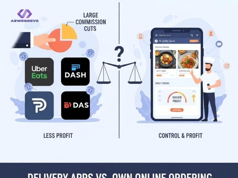 Có nên phụ thuộc app giao đồ ăn