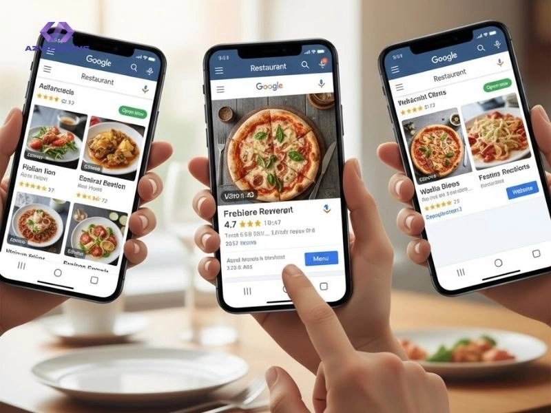 Khách tìm nhà hàng trên Google quan tâm điều gì