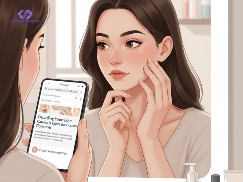 Nhận biết vấn đề da – điểm khởi đầu hành vi mua mỹ phẩm