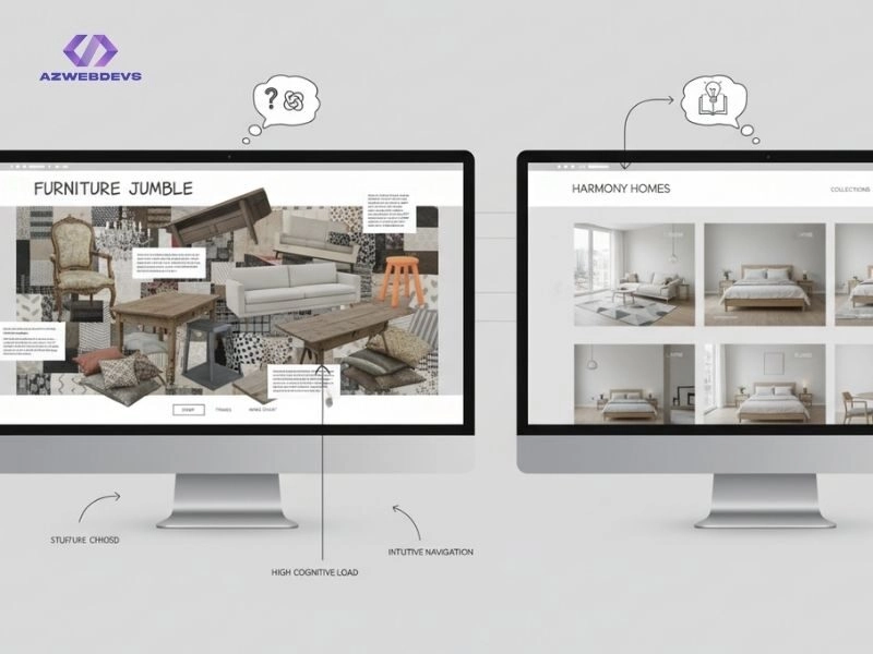 Những sai lầm phổ biến khi trưng bày nội thất trên website