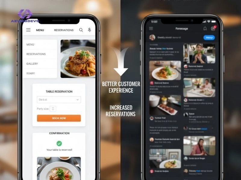 Tại sao website hiệu quả hơn fanpage trong đặt bàn