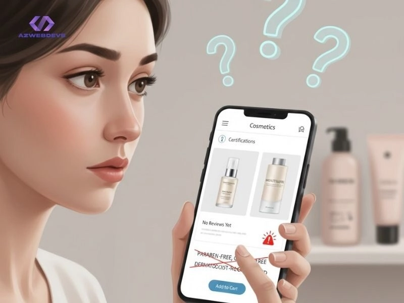 Thiếu niềm tin là nguyên nhân khiến khách không mua mỹ phẩm online