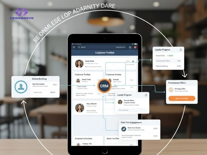 Tích hợp quy trình đặt bàn với marketing và chăm sóc khách