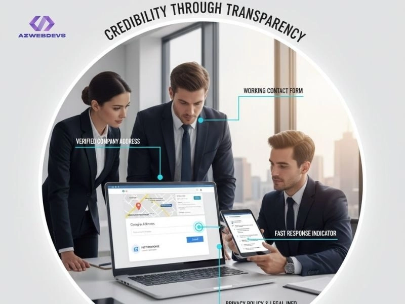 Uy tín doanh nghiệp online qua chi tiết nhỏ