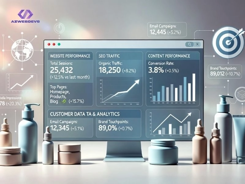 Vai trò của website trong chiến lược dài hạn thương hiệu mỹ phẩm