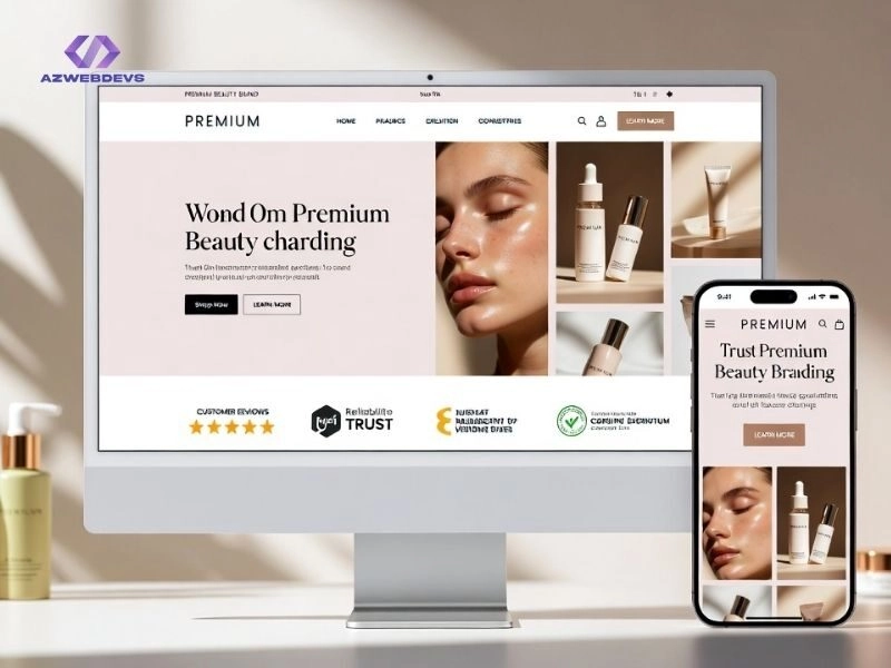 Website ảnh hưởng đến niềm tin khách hàng trong ngành làm đẹp