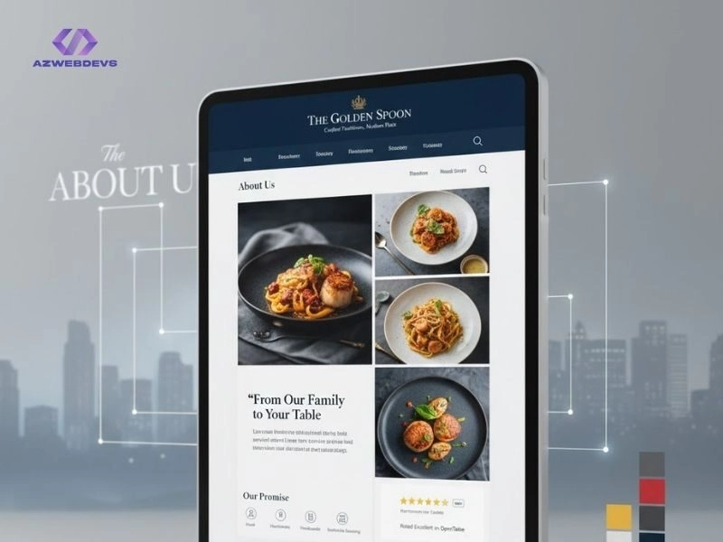 Website giúp nhà hàng xây dựng thương hiệu dài hạn