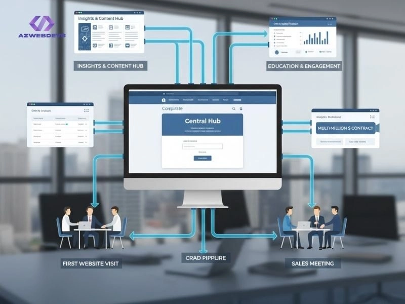 Website là trung tâm bán hàng B2B